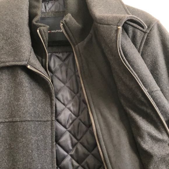 TOMMY HILFIGER men’s wool coat - Picture 2 of 4